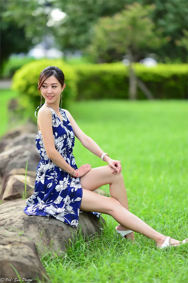 [Mzsock] NO.196 Zhao Tingting dress with cool and high legs street photography#[105P]-1