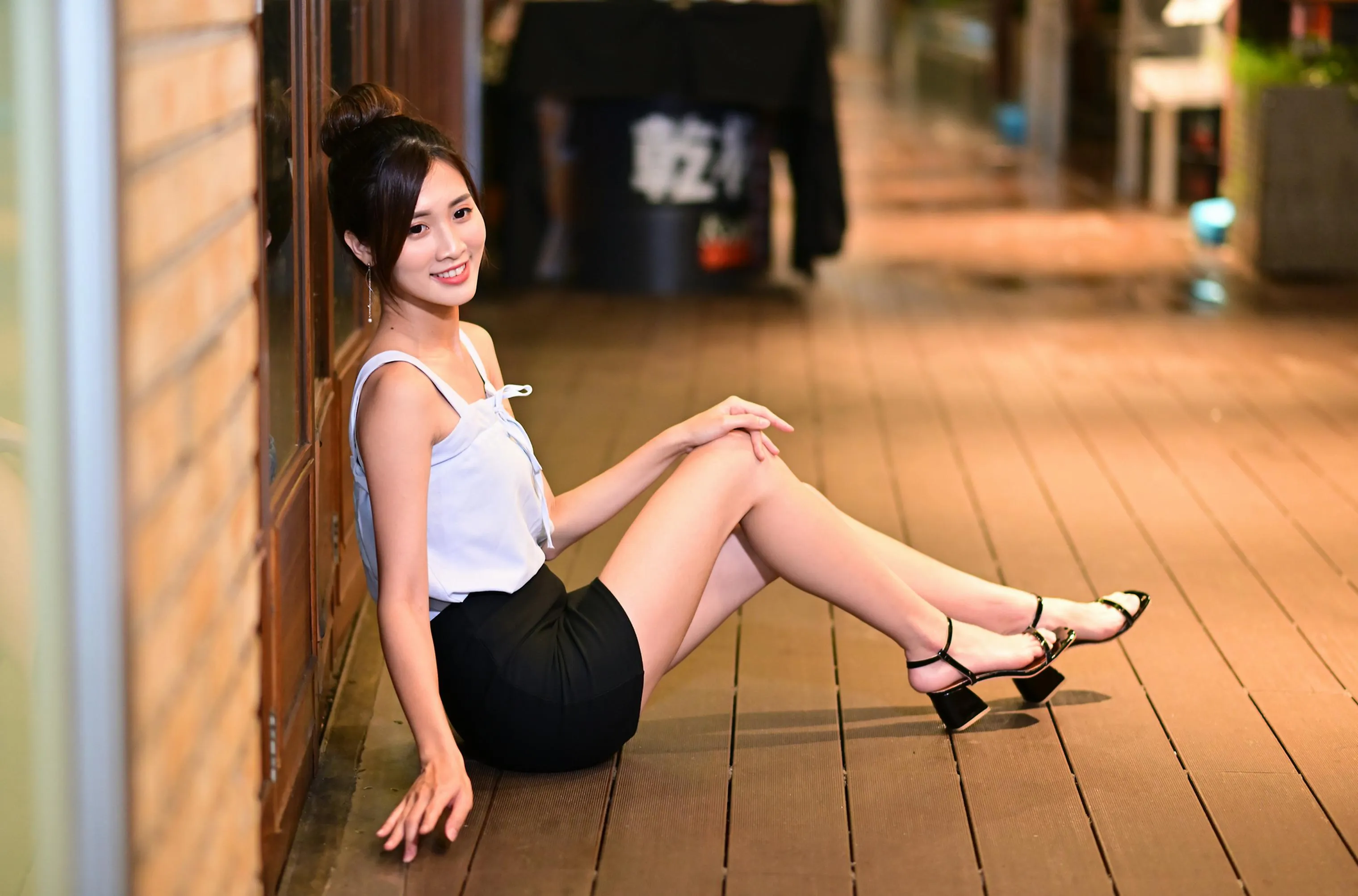 [Mzsock] NO.166 Zhang Jun OL casual cool high beautiful legs street photography#[56P]-22