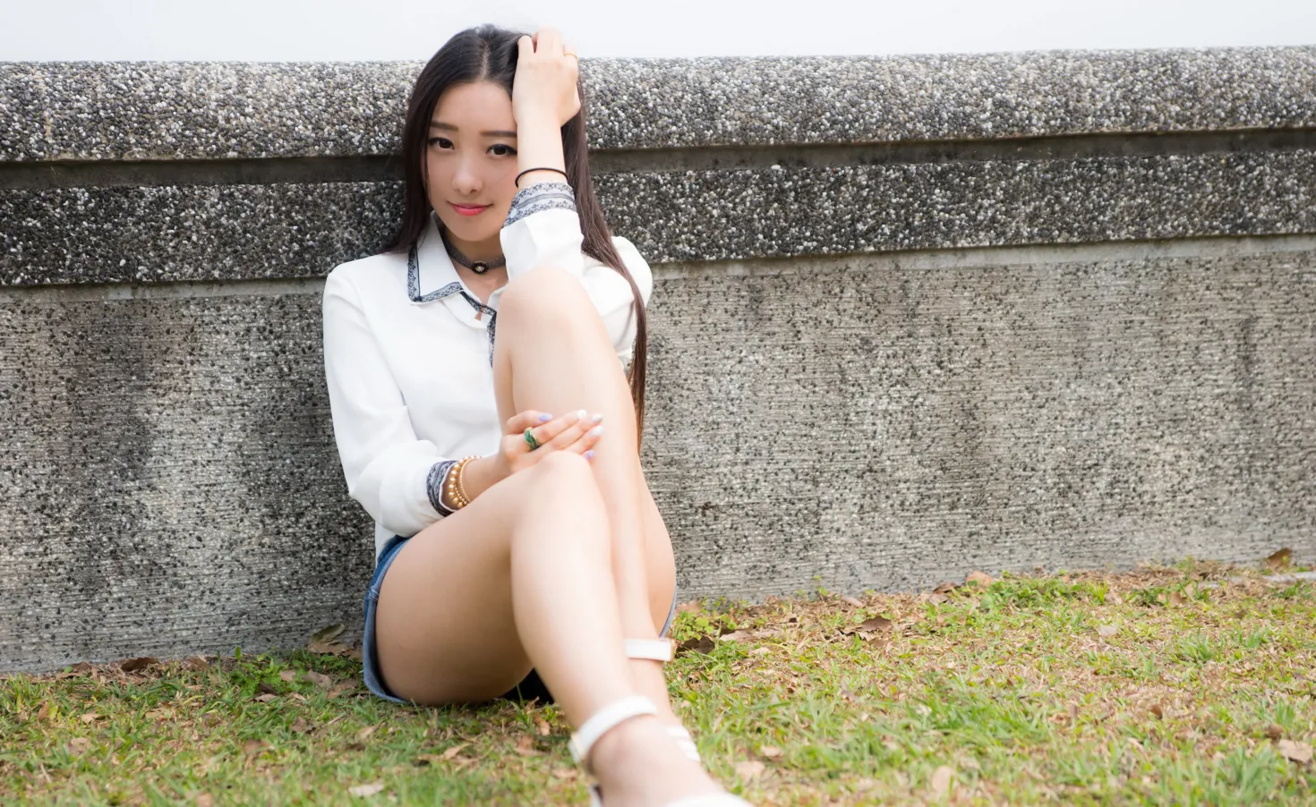 [Mzsock] NO.193 Wu Caijie short skirt, hot pants, high heels and beautiful legs street photography#[67P]-41