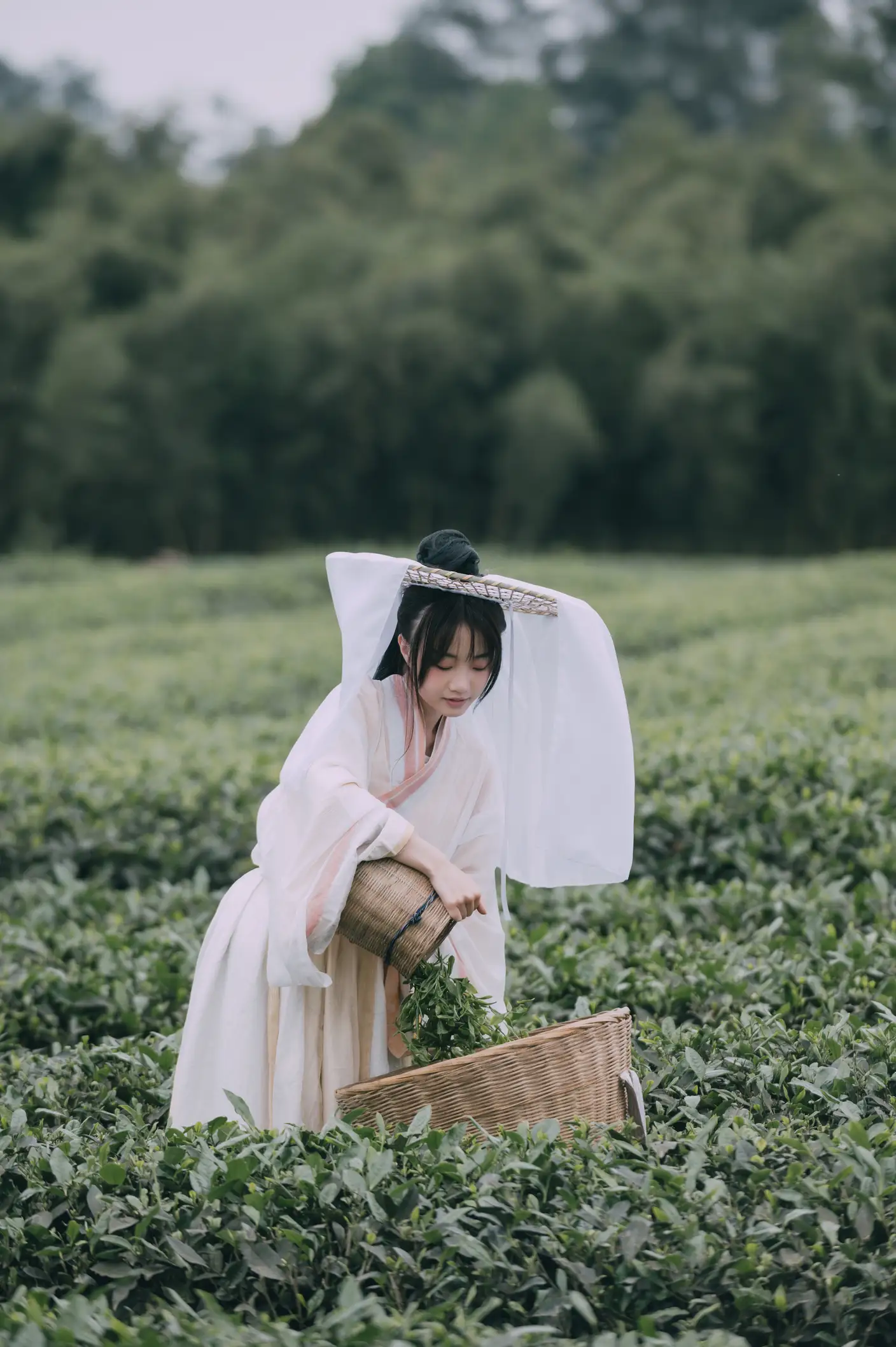 [YITUYU] 2022.05.12 Vol.855 – Tea picking under the east fence Eat for free#[20P]-18